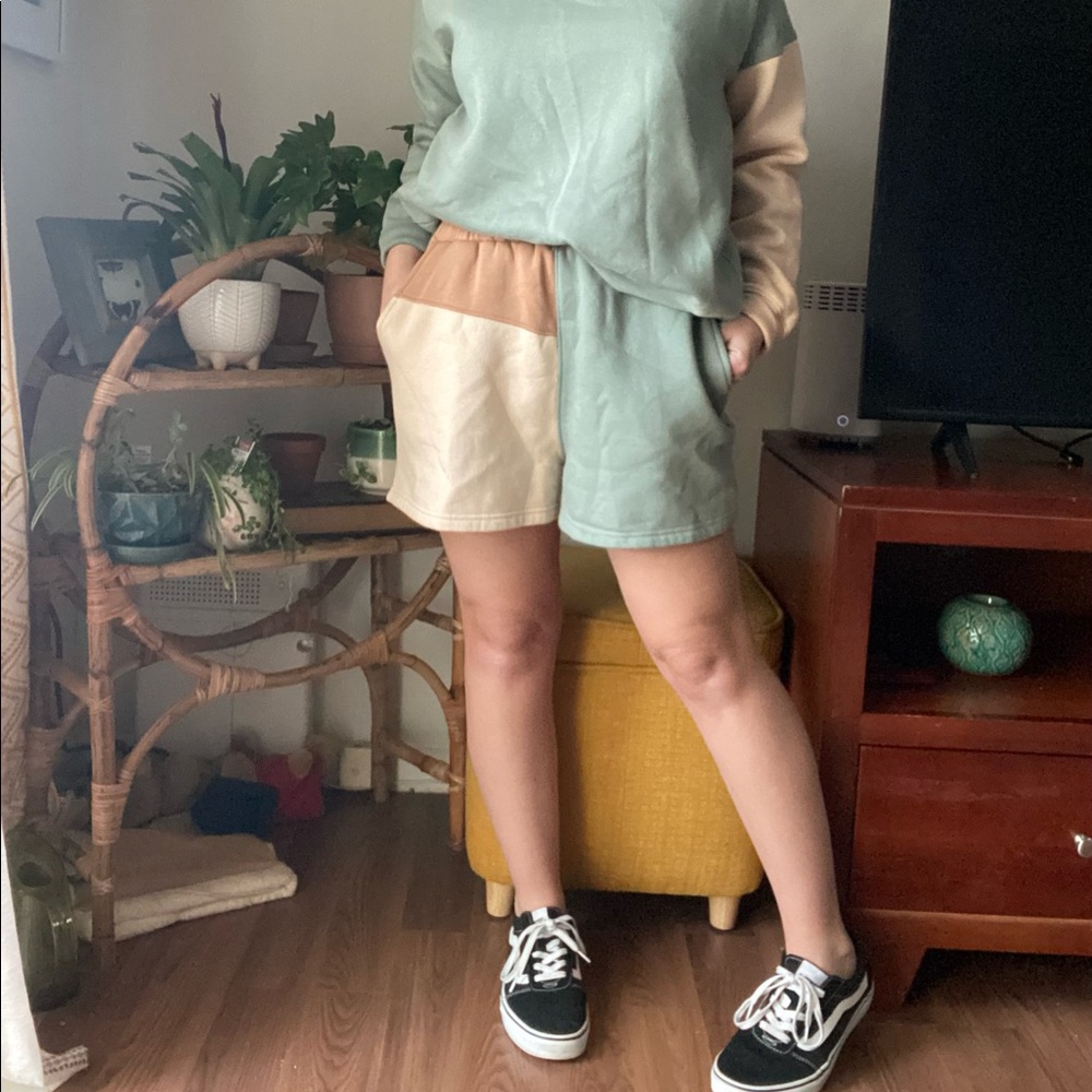 Missguided color block top and bottom